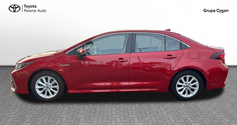 Toyota Corolla cena 82800 przebieg: 56800, rok produkcji 2019 z Mordy małe 79